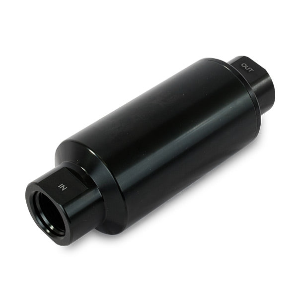 TSP Fuel Filter With 10 Micron Paper Element; Black Top Street Performance
