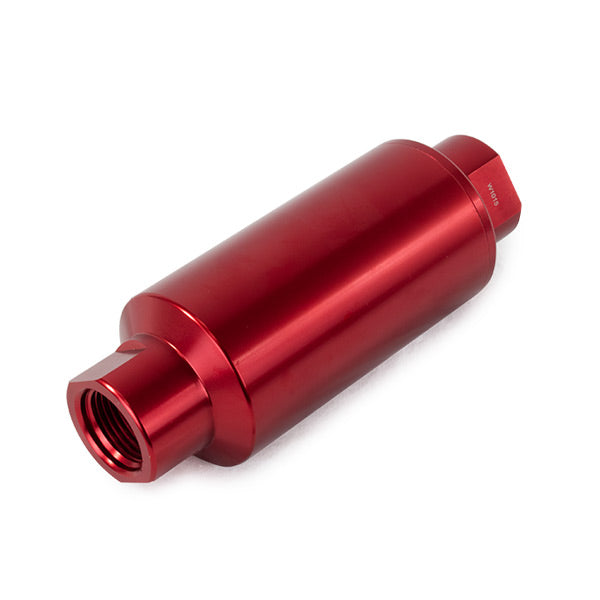 TSP Fuel Filter With 10 Micron Paper Element; Red Top Street Performance