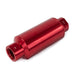 TSP Fuel Filter With 40 Micron Stainless Steel Element; Red Top Street Performance