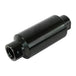 TSP Fuel Filter With 100 Micron Stainless Steel Element; Black Top Street Performance