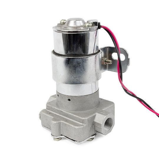 TSP Electric Fuel Pump; 155 GPH; Chrome Top Street Performance