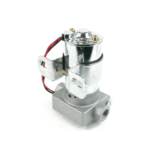 TSP Electric Fuel Pump; 155 GPH; Chrome Top Street Performance