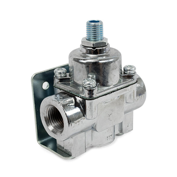 TSP Fuel Pressure Regulator; 1-4 PSI; Chrome Top Street Performance