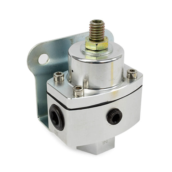 TSP Fuel Pressure Regulator; 5-12; Clear Anodized Top Street Performance