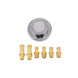 Fuel Pressure Regulator; 1-6 PSI; Chrome Top Street Performance