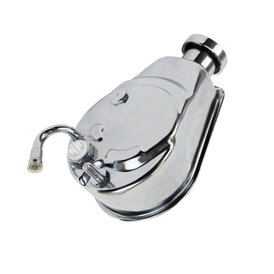 TSP Power Steering Pump; GM Saginaw P Series; Chrome Top Street Performance