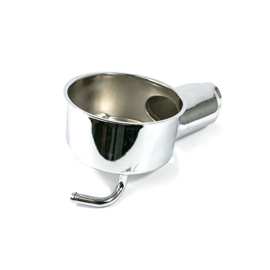 TSP Power Steering Pump Reservoir; GM Saginaw "Banjo Style;" Chrome Top Street Performance