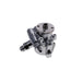 GM Type II Chrome Power Steering Pump With Pulley Hub Top Street Performance