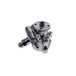 GM Type II Chrome Power Steering Pump With Pulley Hub Top Street Performance