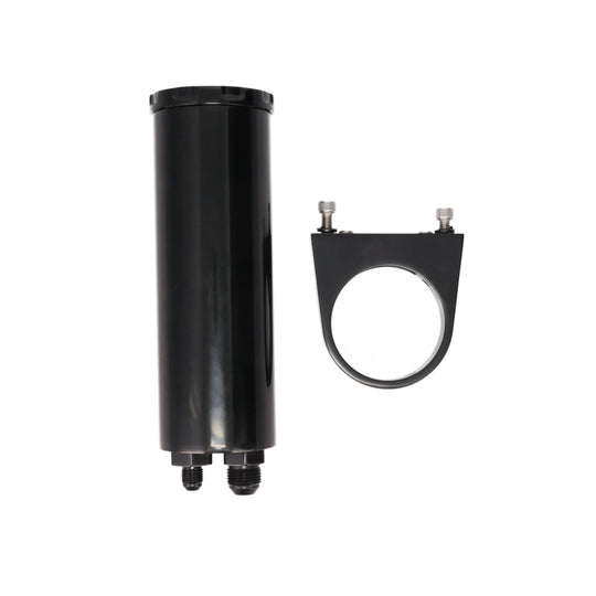 TSP Remote Power Steering Reservoir Black Aluminum Top Street Performance