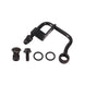 GM Type II Power Steering Pump Mid-Mount Hardline; Black Top Street Performance
