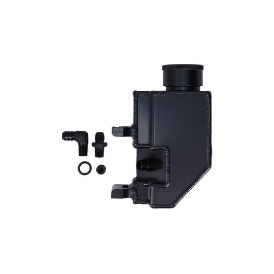 Power Steering Pump Reservoir; GM Type II; Saginaw TC Series; Black Top Street Performance