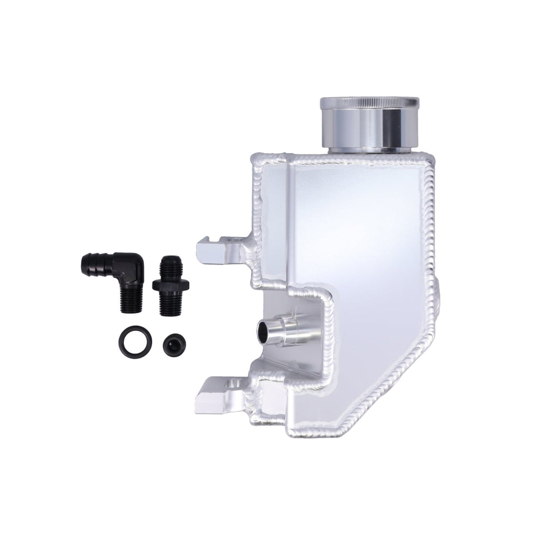 Power Steering Pump Reservoir; GM Type II; Saginaw TC Series; Anodized Top Street Performance