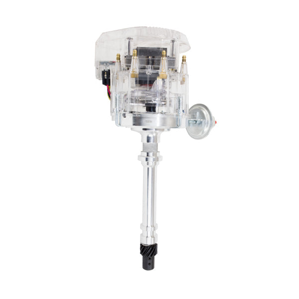TSP HEI Distributor With Super Cap; Chevrolet SB/BB Gen. 2 "Mark IV" V8;  Clear Top Street Performance