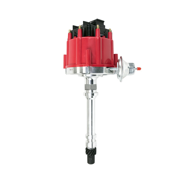 TSP HEI Distributor; Chevrolet SB/BB Gen. 2 "Mark IV" V8; Red & Black Top Street Performance
