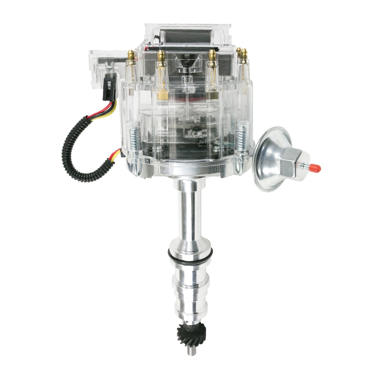 TSP HEI Distributor; Ford FE V8 (330; 361; 391) HD Trucks With 5/16" Shaft; Clear Top Street Performance