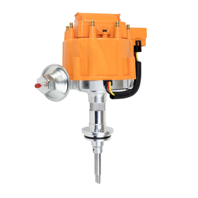 TSP HEI Distributor; Chrysler Small Block "LA" V8 (273; 318; 340; 360); Orange - DFW Speed Syndicate