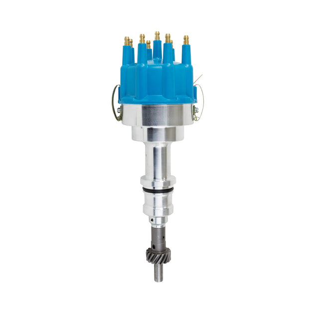 TSP Pro Billet Distributor; Ford Small Block V8 (221; 260; 289; 302); Blue Top Street Performance