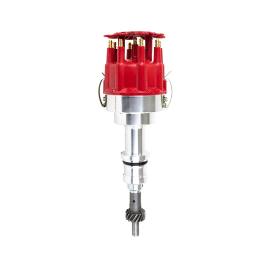TSP Pro Billet Distributor; Ford Small Block V8 (221; 260; 289; 302); Red Top Street Performance