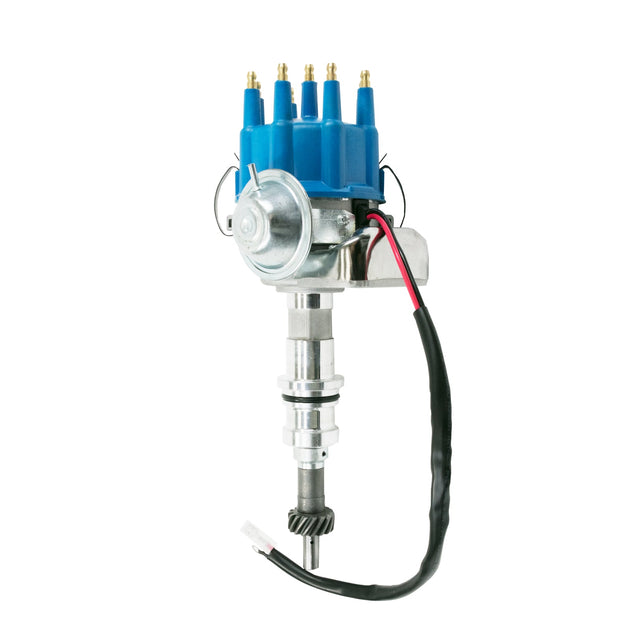 TSP Ready To Run Distributor; Ford Small Block V8 (221; 260; 289; 302); Blue Top Street Performance