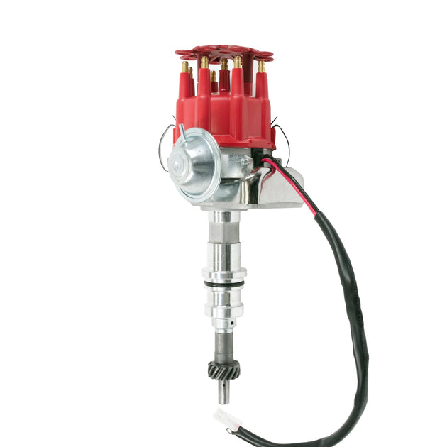 TSP Ready To Run Distributor; Ford Small Block V8 (221; 260; 289; 302); Red Top Street Performance