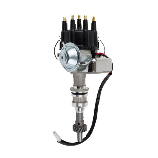 TSP Ready To Run Distributor; Ford BB (370-460);351C;400;351M V8; Black Top Street Performance