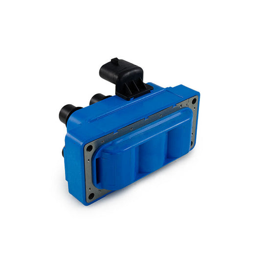 TSP Ignition Coil; 1989-2000 Ford V6 With Vertical Connection; 40K; Blue Top Street Performance