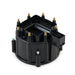 TSP HEI Distributor Cap; 8 Cylinder Male; Black Top Street Performance