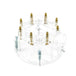 TSP HEI Distributor Cap; 8 Cylinder Male; Clear Top Street Performance