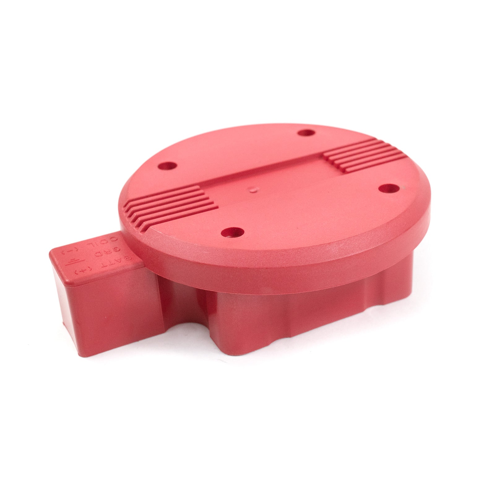 TSP HEI Distributor Round Coil Dust Cover; Red Top Street Performance