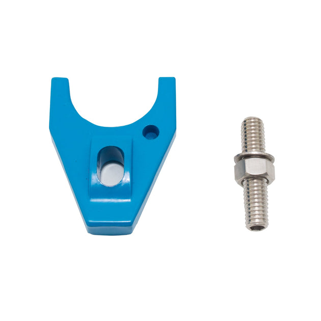 TSP Distributor Hold Down Clamp; Chevrolet V8; Blue Top Street Performance