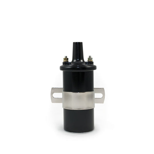 TSP Ignition Coil; Oil-Filled Canister Style; Female Socket; Black Top Street Performance