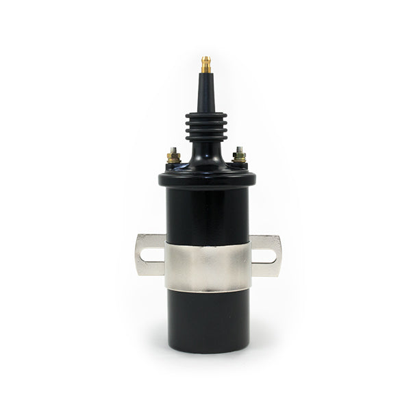 TSP Ignition Coil; Oil-Filled Canister Style; Male Socket; Black Top Street Performance