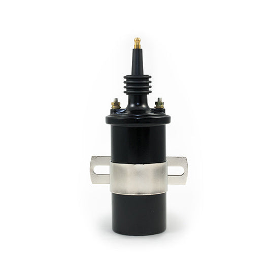 TSP Ignition Coil; Oil-Filled Canister Style; Male Socket; Black Top Street Performance
