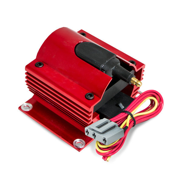 TSP Ignition Coil; Square E-Core External; Red Top Street Performance