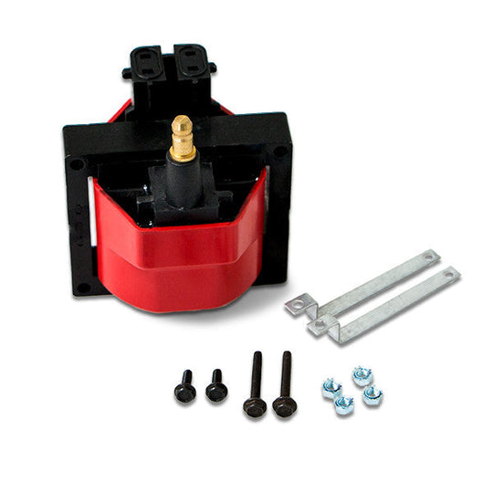 TSP Ignition Coil; 1984-1996 GM EFI Dual Connector; 48K; Red Top Street Performance