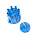 TSP Pro Series Distributor Cap And Rotor Kit; 8 Cylinder Female; Blue Top Street Performance