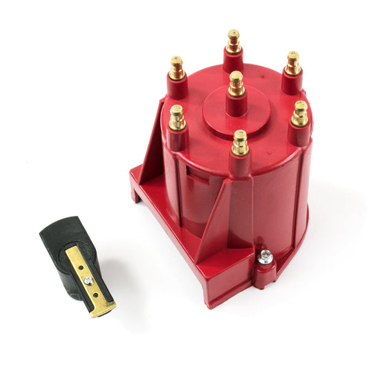 TSP Cap And Rotor Kit; Chevrolet EFI V6; Red Top Street Performance