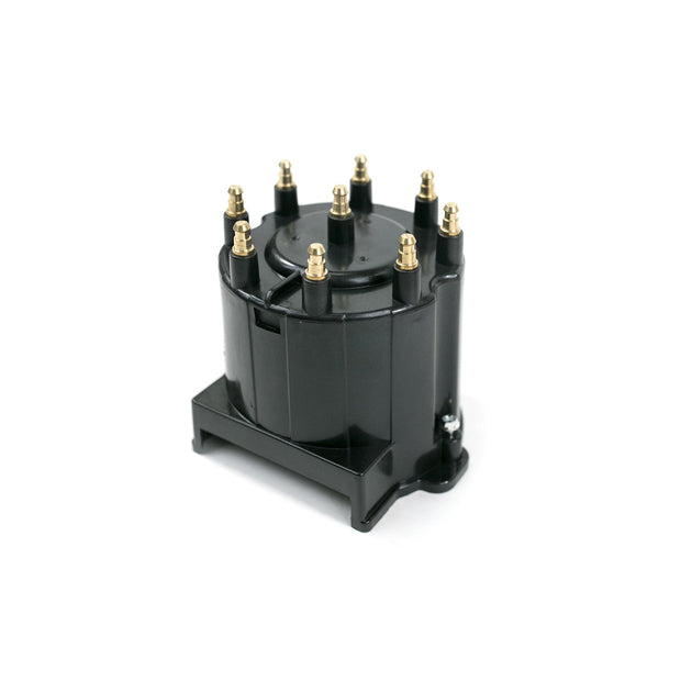 TSP GM EFI Distributor Cap And Rotor Kit; 8 Cylinder Male; Black Top Street Performance