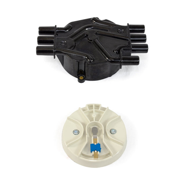 TSP Cap And Rotor Kit; Chevrolet Vortec V6; Black Top Street Performance