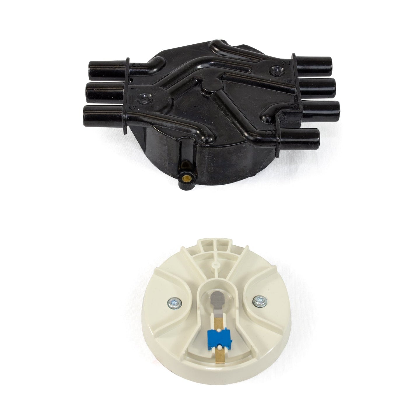 TSP Cap And Rotor Kit; Chevrolet Vortec V6; Black Top Street Performance
