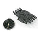 TSP Cap And Rotor Kit; Chevrolet Vortec V8; Black Top Street Performance