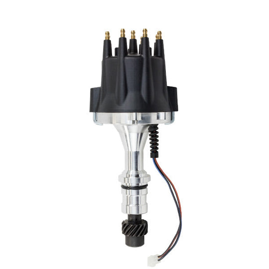 TSP Pro Series Pro Billet Distributor; Oldsmobile V8 Gen. 2 (260; 370); Black Top Street Performance