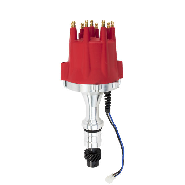 TSP Pro Series Pro Billet Distributor; Oldsmobile V8 Gen. 2 (260; 370); Red Top Street Performance