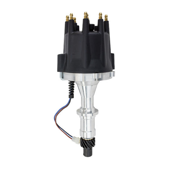 TSP Pro Series Pro Billet Distributor; Pontiac (389;326;400;301;421;428;455); Black Top Street Performance