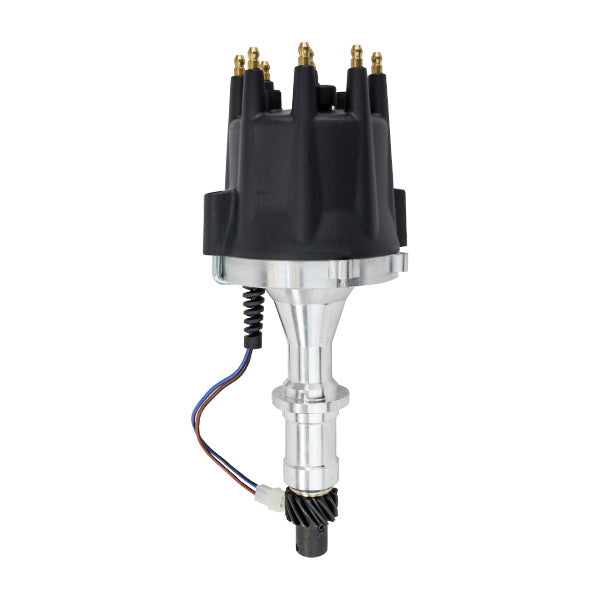 TSP Pro Series Pro Billet Distributor; Pontiac (389;326;400;301;421;428;455); Black Top Street Performance