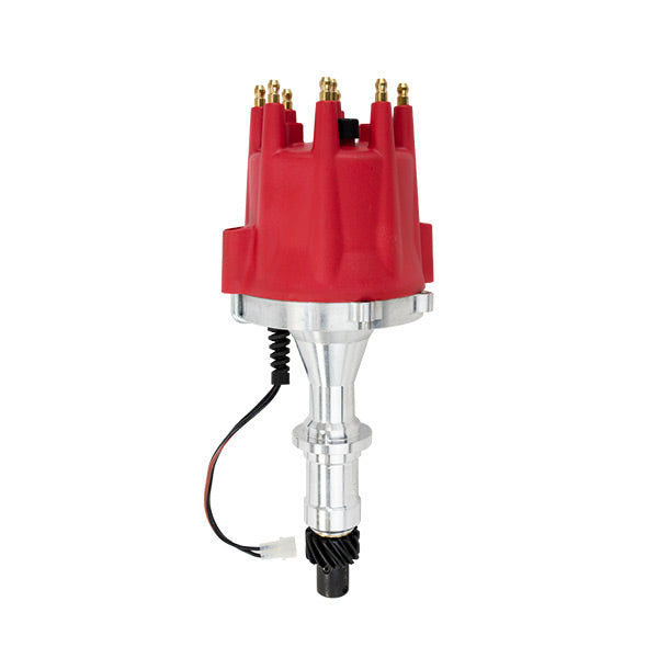 TSP Pro Series Pro Billet Distributor; Pontiac (389;326;400;301;421;428;455); Red Top Street Performance