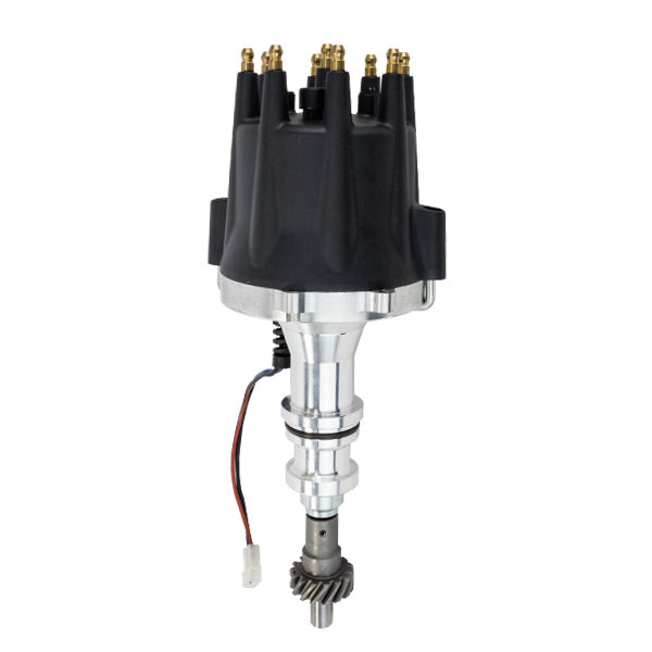 TSP Pro Series Pro Billet Distributor; Ford BB (370-460);351C;400;351M V8; Black Top Street Performance