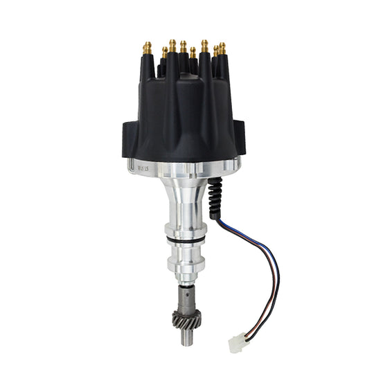 TSP Pro Series Pro Billet Distributor; Ford 351W; Black Top Street Performance