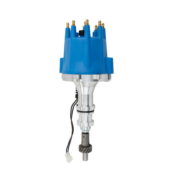 TSP Pro Series Pro Billet Distributor; Ford 351W; Blue Top Street Performance